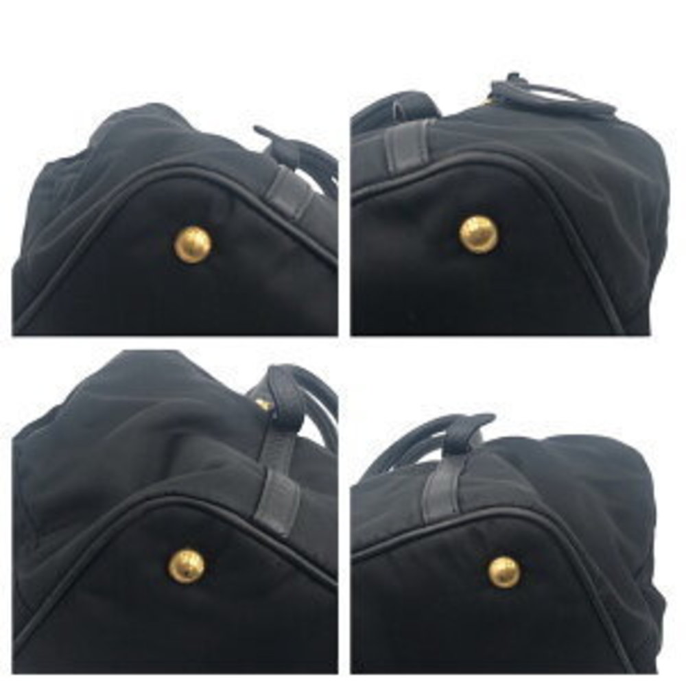 Prada leather Tessuto Bag nylon Shoulder black - Picture 3 of 9